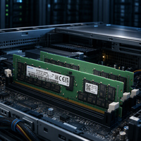   Mémoire serveur 32 Go DDR4-3200 ECC RDIMM 2Rx4 d'origine, reconditionnée, non utilisée, compatible avec HPE, Dell, Supermicro et autres serveurs