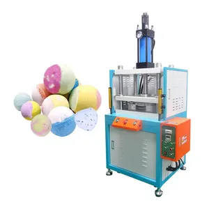 Color Bath Bomb Ball Foaming Press Machine Salt Bath Ball Making Machine Salt Ball Oil Press Machine