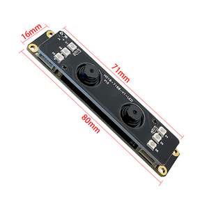 โมดูลกล้อง USB LLGCAM Mini 2MP 1080P 1/2.7 CMOS เลนส์โฟกัสคงที่ไร้การบิดเบือน UVC ไม่ต้องใช้ไดรเวอร์ 85dB HDR RGB IR - Product Image 2