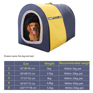 Beste Hoopet Extra Grote Hond Tent Bed Kennel Huis Soort Indoor Hot Koop - Product Image 2