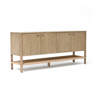 Luxury Contemporary Wooden <b>Sideboard</b> Cabinet with Drawers and Shelves Premium Storage Furniture for Home Hotel Restaurant Use - Product Image 4