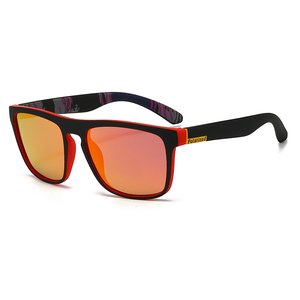 Square Frame Fashion Polarized Mirror UV400 <b>Sunglasses</b> Unisex Shades Model 9602 - Product Image 1