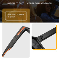Nouveau modèle transfrontalier populaire auprès des influenceurs : Lunettes de soleil pour femmes, de cyclisme et d'extérieur, à monture carrée large, protection UV400, résistantes au vent