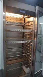 Refrigerador de exhibición para maduración en seco de carne de res, con enfriamiento por aire, descongelación automática, acero inoxidable, 1 puerta, Da400 Air - Product Image 2