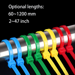 Attaches-câbles en nylon colorés de haute qualité, attaches autobloquantes, plusieurs couleurs, plusieurs tailles disponibles - Product Image 3