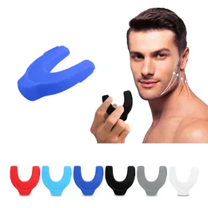 New Design Silicone Mouth Face workout Muscle Chewing Slimming Tool Jaw Ball Shaper Trainer Jawline Exerciser