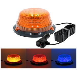 12V Auto Exterior <b>LED</b> Strobe Beacon Roof Suction Cup <b>Magnetic</b> <b>Light</b> Emergency Warning Flashing Safety Lighting Waterproof - Product Image 5