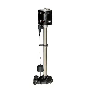 Adjustable Vertical float switch 1/2 HP Pedestal Pump with Stainless Steel Column and Cast Iron Base
