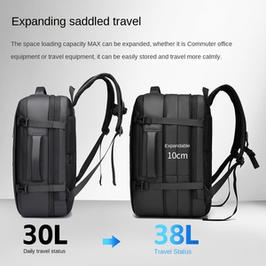 Kinh Doanh Công Suất Lớn Đại Học Thiết Kế Sang Trọng Ba Lô Tùy Chỉnh Bagpack Túi Chống Thấm Nước Gói Du Lịch Máy Tính Xách Tay Túi Ba Lô Cho Nam Giới - Product Image 2