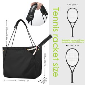 Bolsa DE TENIS impermeable para raquetas con tamaños de cabeza de 80 a 115 pulgadas cuadradas, <span class=keywords><strong>mochila</strong></span> para raqueta de tenis - Product Image 4
