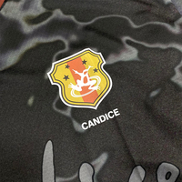 Camiseta de fútbol Reteo de manga larga personalizada, diseño bordado, ropa de calle, camisetas de fútbol holgadas de talla grande