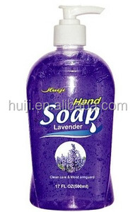 Venta al por mayor OEM portátil perfumado natural 400ml antimicrobiano piel gel desinfectante de manos líquido jabón de manos con logotipo personalizado - Product Image 3