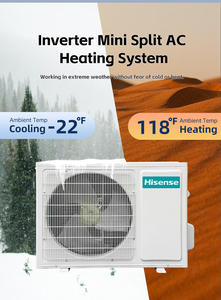 Hisense riscaldamento commerciale a-22 ° F Modulare a parete intelligente condizionatori d'aria 9k 12k 18k 24k Btu camera Mini condizionatore Modulare - Product Image 6