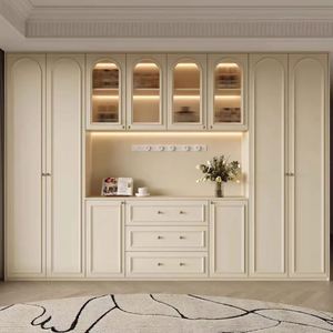 Customized Size Solid Wood <b>Sideboard</b> for Living Room and Restaurant Eco-Friendly Furniture - Product Image 3
