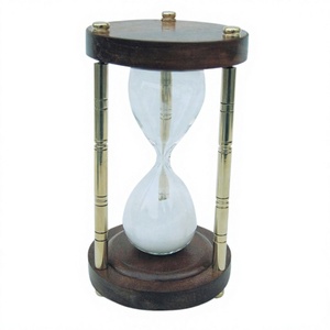 Artículo decorativo Reloj de arena náutico Fácil portátil Ligero Elegante Sandtimer Escritorio de oficina Instrumento decorativo en venta al por mayor - Product Image 1