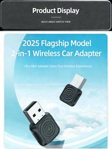 Adaptador Inalámbrico para Carplay, Dongle Inalámbrico para Carplay, <span class=keywords><strong>Caja</strong></span> Mágica Inteligente con IA para Carplay, Reproductor de Transmisión Inalámbrica para Android Auto - Product Image 5