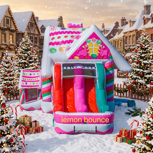 Castillo Inflable Gigante, Pista de Obstáculos Inflable Comercial, Casa de Brinco para Niños, Campo de Entrenamiento de Obstáculos al Aire Libre - Product Image 3