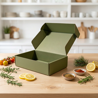 Boîte en papier enduit recyclable et écologique de 2 mm d'épaisseur, personnalisable avec impression quadricolore pour l'emballage extérieur des vêtements et des chaussures