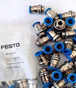 Piezas Industriales Originales FESTOs QSL-6H-100 130746 de 6 mm para Equipos Mecánicos, Circuito de Aire - Product Image 2