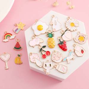 Custom Zinc Alloy Material Keyring Accessory Bulk Promotionmal Keychains Small Cartoon Keychain As Souvenir Gifts
