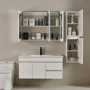 <span class=keywords><strong>Meuble</strong></span>-lavabo <span class=keywords><strong>de</strong></span> <span class=keywords><strong>salle</strong></span> <span class=keywords><strong>de</strong></span> <span class=keywords><strong>bain</strong></span> moderne pour hôtel, style européen, en promotion, meilleur prix, avec vasque intégrée - Product Image 3