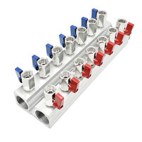 Accessoires pour machine d'injection : Distributeur de liquide de refroidissement industriel en acier inoxydable avec régulateur de débit