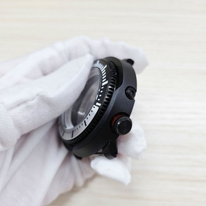 Boîtier de montre de plongée pour homme en acier inoxydable 316L, sur mesure CNC 45MM, avec lunette intérieure Shadow, compatible NH35 NH36 - Product Image 3