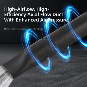 Cordless <b>Electric</b> Blower Air <b>Duster</b> Handheld Leaf Cleaner for Home Garden Workshop - Product Image 3