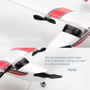 Avión Planeador RC de 2.4G y 2 Canales, Juguete de Avión de Espuma EPP, Planeador de Control Remoto Fácil de Volar, Avión RC de Ala Fija - Product Image 6