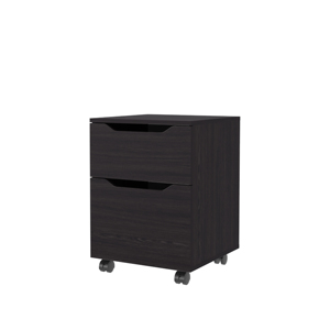 Newriver Nightstand 1 Door 1 <b>Drawer</b> Wengue Finish Bedroom <b>Storage</b> - Product Image 5