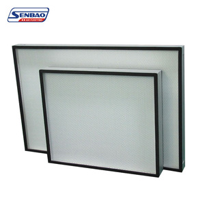 Tùy chỉnh <span class=keywords><strong>mini</strong></span>-<span class=keywords><strong>pleat</strong></span> H13 H14 HEPA ULPA sợi thủy tinh lọc cho HVAC ngành công nghiệp 0.3um 99.99% laminar Flow Hood ffu Nấm - Product Image 6