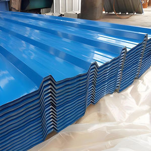 PPGI 2.4 m Galvalume白色波纹铁屋顶板镀锌波纹金属板，带切割和焊接服务 - Product Image 4