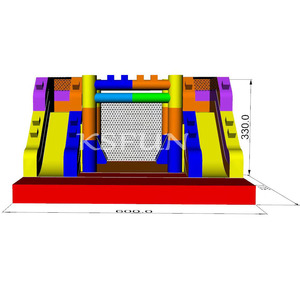 Lớn thương mại <span class=keywords><strong>Inflatable</strong></span> khối trả lại nhà Combo với trượt trẻ em bouncy lâu đài nhảy nhà <span class=keywords><strong>Inflatable</strong></span> <span class=keywords><strong>Bouncer</strong></span> cho Đảng - Product Image 2