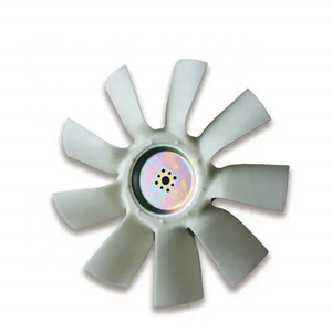 600-635-7870 Plastic ventilatorblad KF-01D021 voor Komatsu <span class=keywords><strong>PC300</strong></span>-<span class=keywords><strong>7</strong></span> graafmachine met 6D114 dieselmotor luchtkoeler ventilatorblad - Product Image 3