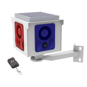 911U Новая индукционная сигнализация 360 градусов с 4 каналами, громким звуком и световым оповещением, отпугиватель животных, солнечная сигнализация - Product Image 6