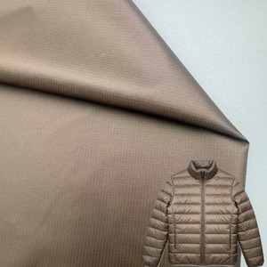 <span class=keywords><strong>Tissu</strong></span> en polyester invisible 100 % polyester de haute qualité, léger, imperméable, antistatique et <span class=keywords><strong>anti</strong></span>-plume pour manteau de fille - Product Image 1