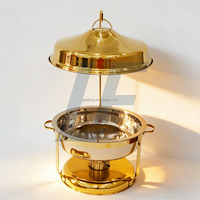 Chauffe-plat professionnel Lefeng 9L Or/Argent à contrôle automatique de la température (85-100°C) avec couvercle suspendu – Meilleures ventes