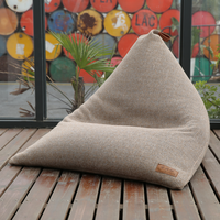 Europäischer moderner Sitzsack für Erwachsene Gestricktes Sitzsack-Sofa