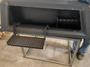 Boîte de rangement pour pick-up, boîte à outils latérale de camping, couvre-caisse de camion réglable, couvre-caisse rigide imperméable rétractable pour <span class=keywords><strong>Nissan</strong></span> NP300 - Product Image 1