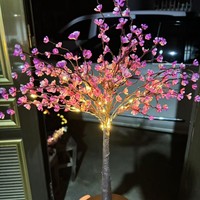 Lampe LED solaire en forme d'orchidée, étanche, à piquer dans le jardin, pour éclairage décoratif de plantes artificielles à la maison et au jardin