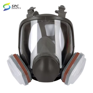 Nouveau réutilisable mineur agriculteur <span class=keywords><strong>peinture</strong></span> industrielle <span class=keywords><strong>cartouche</strong></span> de charbon actif Anti chimique toxique visage complet <span class=keywords><strong>masque</strong></span> à gaz respiratoire - Product Image 6