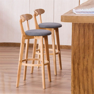 Muebles modernos <span class=keywords><strong>de</strong></span> madera para restaurante, taburete <span class=keywords><strong>de</strong></span> bar al aire libre, precio barato - Product Image 2