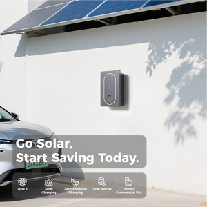 Chargeur mural pour véhicule électrique abordable de 11 kW, type <span class=keywords><strong>2</strong></span>, avec fonction solaire |   Bornes de Recharge pour Voitures Électriques - Marché Français - Product Image 1