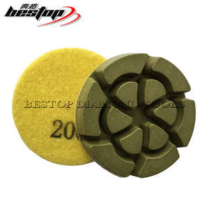 <span class=keywords><strong>3</strong></span> Inch Droog Hars Beton Schuurkussen Duurzaam 12Mm Werkdikte Aangepaste Oem Ondersteuning - Product Image 2