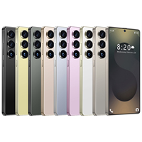 Smartphone débloqué S25 ULTRA 5G version globale, batterie 8000 mAh, appareil photo 108 MP, double SIM, 512 Go de ROM, CDMA, résolution d'écran HD/4K, LTE