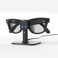 Station de charge pour lunettes intelligentes Meta Ray-Ban, base de charge double pour lunettes et étui, support de charge rapide Type-C, accessoires de jeu