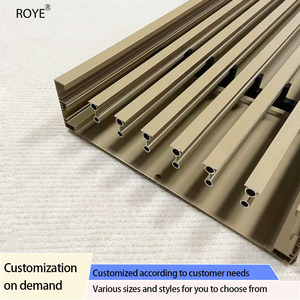 Tùy chỉnh hiện đại vuông bền khuếch tán không khí lưới tản nhiệt văn phòng tường điều hòa không khí trở lại lưỡi góc hợp kim nhôm kho - Product Image 5