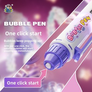 Bolígrafo de Burbujas Mágico, DIY Graffiti, Spray Automático, Máquina de Burbujas para Niños de <span class=keywords><strong>2</strong></span>+ Años, Dispositivo Portátil Sin Fugas, Incluye 50 ml de Burbujas - Product Image 4