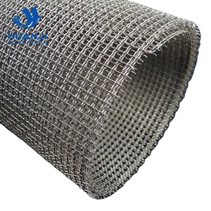 Maille tissée ondulée en acier inoxydable haute résistance et durable, personnalisable, galvanisée, pour soudage, pliage, découpe et applications minières - Product Image 1