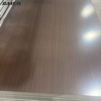 Revêtements muraux en placage de bois de bambou décoratifs sans joint pour les murs du salon